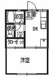 間取図画像 1DK