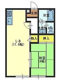 ハイツコンフォートI 2階/203