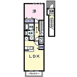 グラース・アンジュＡ 2階