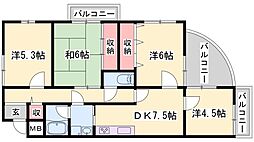 ラフェスタ大塩 5階