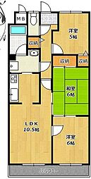 ラフェスタ大塩 4階