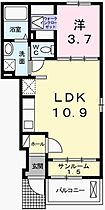 1階 / 1LDK / 37.93㎡