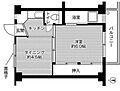 ビレッジハウス西夢前第二1号棟2階3.5万円