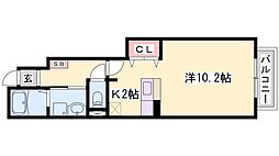 エスターブレC 1階