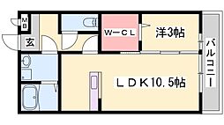 セジュール東阿保 A棟 3階/305