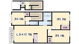 JR東海道・山陽本線 宝殿駅 徒歩14分 2階/-