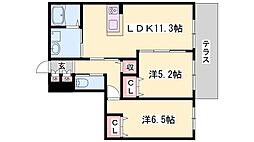 神鉄粟生線 小野駅 徒歩21分