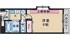 サンパレス豊中III 305 ｜ 大阪府豊中市城山町1丁目（賃貸マンション1K・3階・20.40㎡） その2