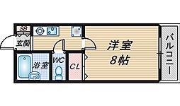 間取図画像 1K