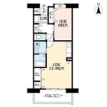 URアーベインルネス白銀  ｜ 福岡県北九州市小倉北区白銀2丁目（賃貸マンション1LDK・9階・51.19㎡） その2