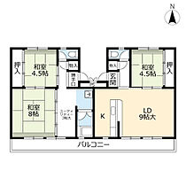 UR志徳  ｜ 福岡県北九州市小倉南区志徳1丁目（賃貸マンション3LDK・4階・83.50㎡） その2