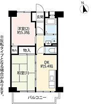 2階 / 2DK / 46.24㎡
