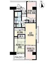 2階 / 3LDK / 69.53㎡