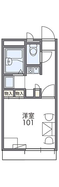 大阪府東大阪市菱江５丁目(賃貸アパート1K・1階・20.28㎡)の写真 その2