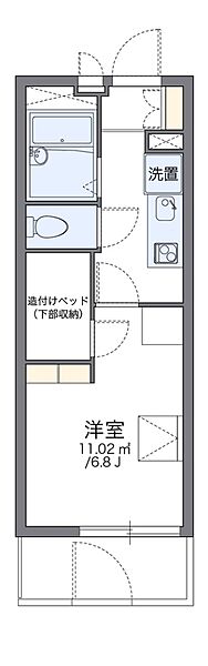 大阪府大阪市城東区成育４丁目(賃貸マンション1K・1階・19.87㎡)の写真 その2