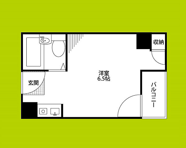 エスロンプランナーズビル ｜大阪府大阪市西区本田３丁目(賃貸マンション1R・7階・15.76㎡)の写真 その2