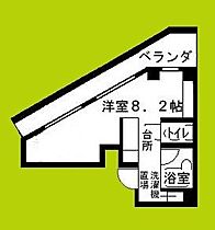 ナンバOMマンション  ｜ 大阪府大阪市中央区難波千日前（賃貸マンション1R・6階・22.44㎡） その2