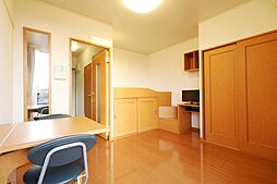 レオパレスムーン 2階1Kのリビング/ダイニング