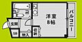 ハイム鳩ヶ瀬2階3.3万円
