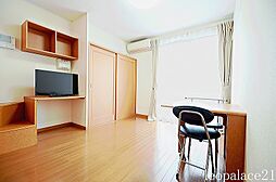 レオパレスグリーンエイジ貝塚 1階1Kのリビング/ダイニング