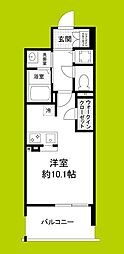 ArtizA堺 ワンルームの間取図画像