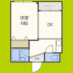 間取図画像 1DK