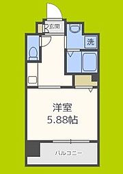 Park　Hills　難波南　Lumiere 7階1Kの間取り