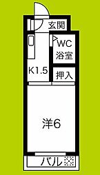 間取図画像 ワンルーム