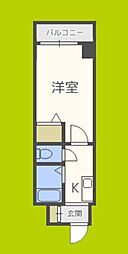 間取図画像 1K