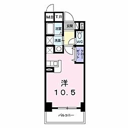 間取図画像 1K