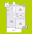 Louis Residence弁天町3階15.9万円