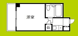 ヴィラース旭 ワンルームの間取図画像
