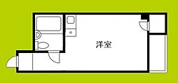 ヴェラハイツ佳 ワンルームの間取図画像