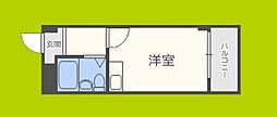 メゾン横堤 ワンルームの間取図画像
