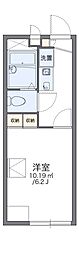 レオパレスエトワール 1Kの間取図画像