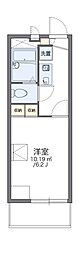 レオパレスおかえりなさい。 1Kの間取図画像