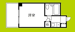 ヴィラース旭 ワンルームの間取図画像