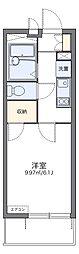 レオパレスサンライト 1Kの間取図画像