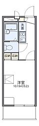 レオパレスホープ21 1Kの間取図画像