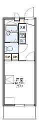 レオパレスヴァーグ難波 1Kの間取図画像