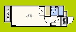 ロイヤル巽 1Kの間取図画像