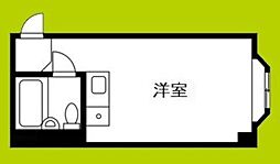 SEIKAビル ワンルームの間取図画像