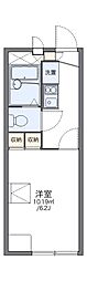 レオパレスセラン 1Kの間取図画像