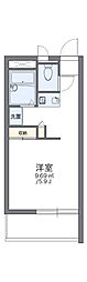 レオパレス住之江公園 1Kの間取図画像