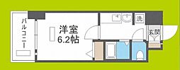 エステムコート新大阪6エキスプレイス 1Kの間取図画像