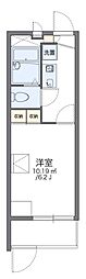 レオパレス南加賀屋 1Kの間取図画像
