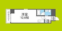 プライマリーワン ワンルームの間取図画像