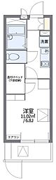 レオパレスVISTA 1Kの間取図画像
