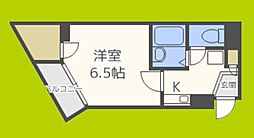 パーク・メゾン住吉 1Kの間取図画像
