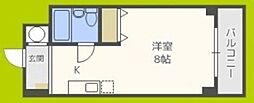 G・HOUSE ワンルームの間取図画像